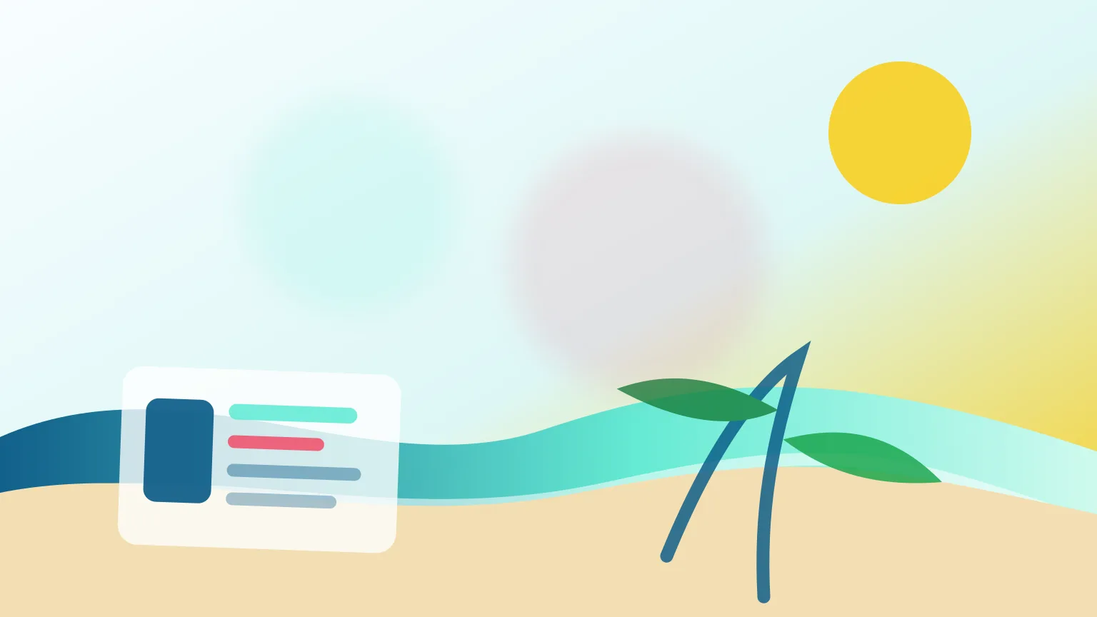 Bolsa de documentos de viagem com passaporte genérico e telemóvel, sem dados pessoais visíveis.