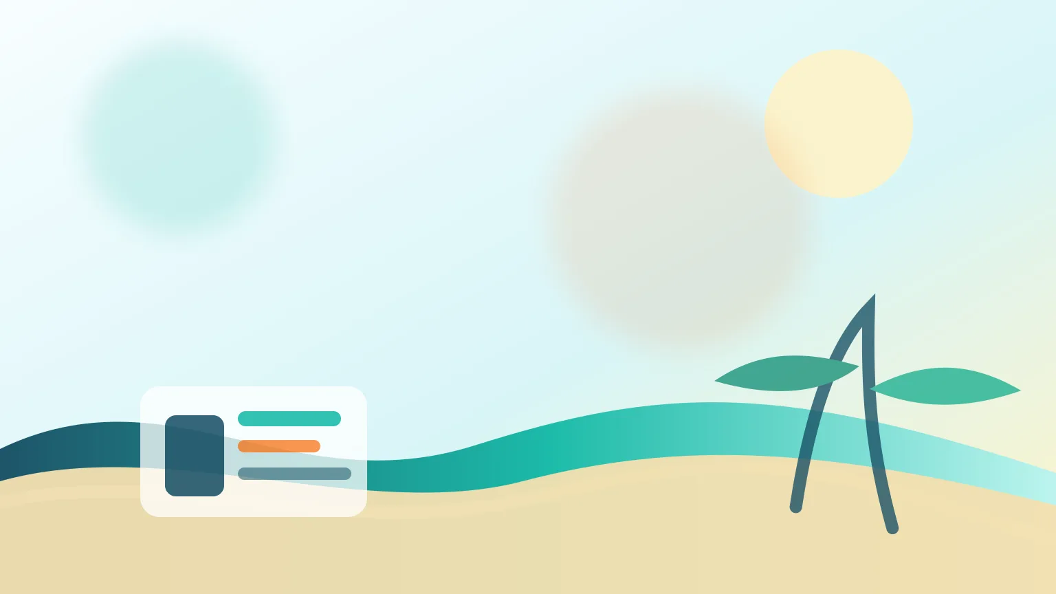Documentos de viagem, mala e chapéu de praia organizados numa mesa, sem dados pessoais.